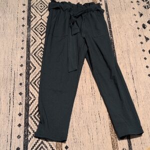 Stylish Dark Green Women's Pants